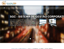 Tablet Screenshot of consultecdba.com.br